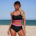 Women's 2026 New Style Two Piece Swimsuit European American Sports Board Cross Border Bikini Sexy Vacation Style in Stock_ecoleips.com