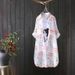 Women's Mid-Length Artistic Letter-Print Casual Shirt With Sun Protection, Versatile Cardigan For Commuting And Stylish_ecoleips.com