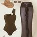 One Piece Swimsuit For Women Huludao Style High End Beachwear Hot Spring Set_ecoleips.com
