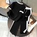 Women's Summer Fashion Letter Print Two Piece Set European American Style 8002 Print Spring/Autumn Collection_ecoleips.com