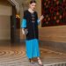 Women's Clothing Hand Sewn Fashion Stitching Party Robe Dress_ecoleips.com