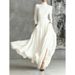 Elegant French Retro Style Slim Fit Women's Dress Set - Soft & Luxurious Minimalist Outfit_ecoleips.com