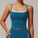 Women's Clothing Two Piece Halter Neck Beautiful Back Yoga Vest High Intensity Running Sports Fitness Nude Sling Underwear_ecoleips.com