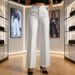 Women's New High Waist Drape Straight Simple Suit Trousers Women_ecoleips.com