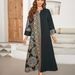 ng2510292 Ng2510292 Cross-border Real-shot Hot-selling Muslim Printed Patchwork Dress, Elegant Middle Eastern Long Dress_ecoleips.com