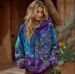 Women's Hooded Sweatshirt European American Style Winter Loose Fit 3D Digital Print Design Best Selling Casual Streetwear_ecoleips.com