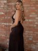 JULISSA MO Patchwork Sexy Deep V-neck Lace Halter Women Maxi Dress White Backless Evening Dress Summer Slim Elegant Party Dress_ecoleips.com