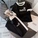 Summer Romantic Style T-Shirt And Trousers Set Letter Crown Print Women's Two-Piece Outfit Short Sleeved_ecoleips.com