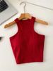SINGREINY Candy Colors Hotsweet Top Women Bodycon Solid Spicy Girl Ins Tank Top Summer Sleeveless Versatile Basics Sexy Camisole_ecoleips.com