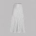 Women's Clothing Summer Satin Polka Dot Print Maxi Skirt For Women Zipper Closure Fashionable American Style Versatile Clothing_ecoleips.com
