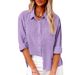 Temperament Commuter Women's Casual Loose Long Sleeve Women's Shirt_ecoleips.com