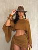Women's Clothing Women's Summer Seaside Vacation Style Top With Straps Hip Skirt Suit Breathable Oblique Collar Off Shoulder_ecoleips.com