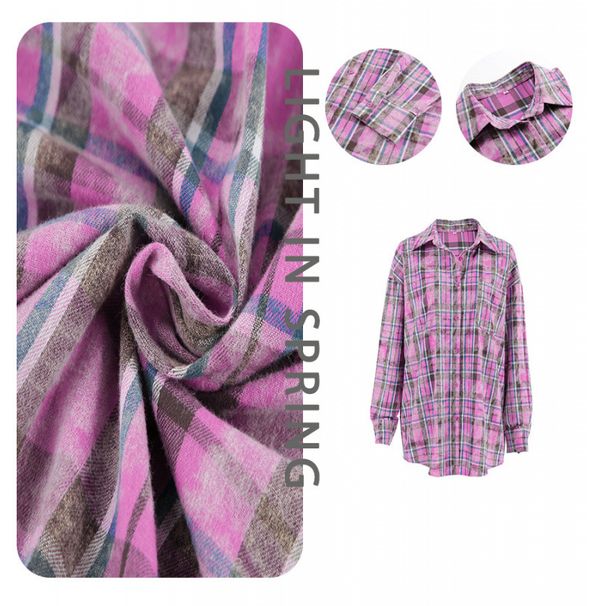 Personality And Versatility: Cotton Plaid Shirt, Plaid Jacket, Loose And Fashionable Temperament, Commuting_ecoleips.com