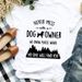 European And American Cross-border Foreign Trade Clothing Animal Paw Print Round Neck Printed Women's Short-sleeve_ecoleips.com
