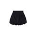Aria Basics Aria Basics Women's Summer High-waisted Slimming White Shorts With Fashionable Bud Pleats, Black, European And American Style_ecoleips.com