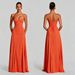Summer High-End Strapless Evening Gown Long Backless Tie Waist Dress Spaghetti Straps_ecoleips.com