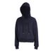 AD757 Korean-style Trendy Loose-fitting Versatile Cardigan, New Autumn And Winter Bow-tie Long-sleeve Hooded Knitted_ecoleips.com