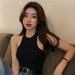 Slim Fit Short Halter Neck Vest Women's Sleeveless Top Korean Style Spring Summer 2026 Inner Or Outer Wear Base Layer_ecoleips.com