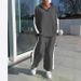 Summer Fashion Trendy Collar Sporty Long-Sleeved Casual Two-Piece Set_ecoleips.com