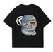 Cross-border 2024 Printed Portrait Pattern Fashion Punk Loose Retro Unisex Short-sleeve T-shirt Top_ecoleips.com