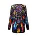 New Women's Retro Cardigan Mid-Length Feather Coat Style Outerwear_ecoleips.com