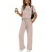 2026 New Spring/Summer European American Wish Cross-Border Women's Clothing Set: Short-Sleeve Casual Long And_ecoleips.com