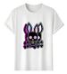 Women's T-Shirts Tshirt Muscle Freaks Bunny Bones Estilo Urbano Bad Rabbit_ecoleips.com