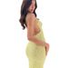 Verve Women's 2025TK Summer Floral Spaghetti Strap Maxi Sexy Bodycon Backless Slip Dress_ecoleips.com
