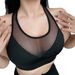 High-Impact Sports Bra With Mesh Panels – Seamless Yoga Bralette, Backless Design & Ultra-Supportive For Running, Gym & Dance_ecoleips.com