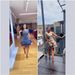 Solid Color Ruffle Patchwork round Neck Slim Waist Lace Skirt High End Short Sleeved Short Dress for Women_ecoleips.com