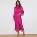 Women's Clothing High-End Satin Long Sleeved Loose Dress Elegant Evening Coat Autumn Style For Women For Formal & Casual_ecoleips.com