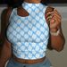 Women's Slim Fit Sleeveless Vest Sexy Off Shoulder High Elastic Fitness Base Layer Round Neck Top_ecoleips.com