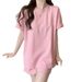 Women's European Style Summer Tracksuit Loose Fit Slimming Short Sleeved Two Piece Set Casual Student Running Outfit_ecoleips.com