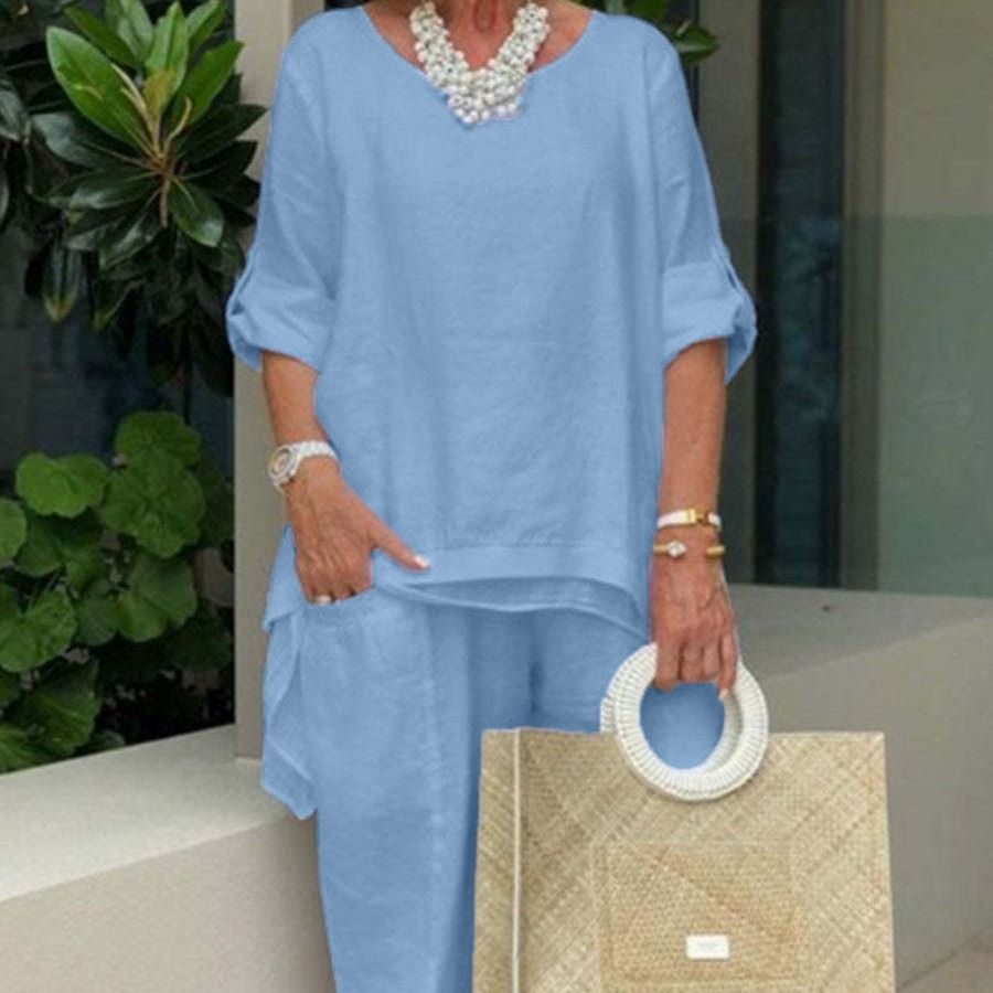 Loose And Casual Suits For Ladies_ecoleips.com