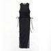 Women's Clothing New Solid Color Split Mesh Blouse Beach Skirt Bikini See Through Sexy Swimsuit Female_ecoleips.com