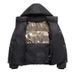 Women's Short Puffer Jacket Winter Warm Down Coat With Detachable Hood, Lightweight & Stylish For Casual & Office Wear (Black, Coffee)_ecoleips.com