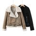 Girl Long-Term In-Stock Winter European And American Women's Clothing Double-Sided Fur Integrated Deerskin Velvet Thickened_ecoleips.com