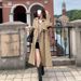 Women's Trench 2025 Autumn New Slim-Fit, British Style, Double-Breasted, Long Elegant Over-the-Knee Coat_ecoleips.com