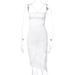 European And American Style Sexy Patchwork Lace 2024 Autumn New Lace-Up Backless Elegant Dress Wholesale_ecoleips.com