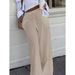 Women's Vintage Cargo Pants – 90s Retro Streetwear With 6 Pockets | Relaxed Fit | Easy-Care Polyester | Trendy Workwear For Casual Outfits_ecoleips.com
