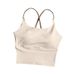 Women's High Intensity Fitness Running Shockproof Push Up Yoga Bra Color Blocked One Piece Vest Style Sportswear_ecoleips.com