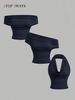 Spring/Summer Women's Halter Neck Tank Top With Pockets Fashionable Sexy Versatile Polyester Vest_ecoleips.com
