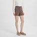 ZOEVA Large-size Suit Casual Pants Women's High-waisted Wide-leg Pants Spring And Summer Drape Versatile Loose A-word Shorts Show Long Legs_ecoleips.com