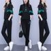 Women's Clothing Summer Plus Size Casual Fashion Set Loose Fit Slimming Short Sleeve T-Shirt And Pants Two Piece Set Chic_ecoleips.com