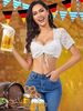 K New Fashion Women's Short Sleeve Shirts_ecoleips.com