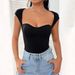 Voya Women's Fashion Sexy Hot Girl Design Sense Backless Milk Silk Slim Fit Jumpsuit_ecoleips.com