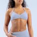 DF Style High Elastic Matte Nylon Sports Bra Halter Neck Backless Quick Drying For Running Fitness Yoga Women's Clothing_ecoleips.com