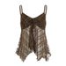Aria Basics Aria Basics European American Retro Sexy Lace Camisole Top With A Slim Fit And Fresh Youthful Style_ecoleips.com