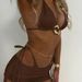 Aria Basics European And American Foreign Trade Women's Two-piece Swimsuit, Simple Strap Sexy Swimwear, Tight-fitting Bikini_ecoleips.com