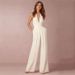 Women's Clothing New Creative Fold Style Sexy Women's Dress Deep V Halter Neck Backless Waist Micro Flared Jumpsuit_ecoleips.com